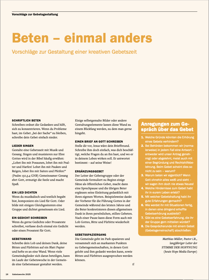 Bildschirmfoto des Artikels